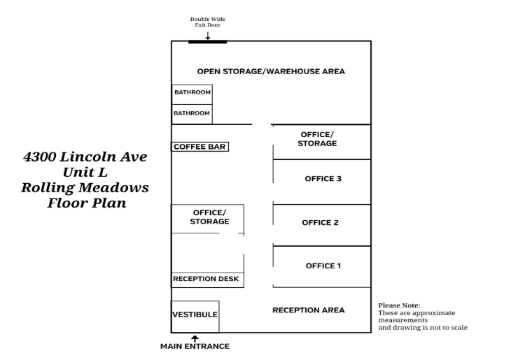 4300 Lincoln Ave, Rolling Meadows, IL 60008 - Lot L -  - Plan d’étage - Image 1 of 4