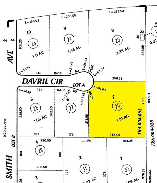 1468 Davril Cir, Corona, CA à louer - Plan cadastral – Image 2 sur 2