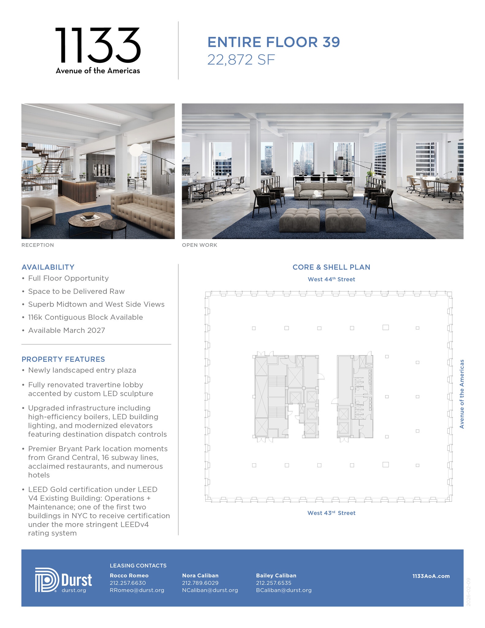 1133 Avenue of the Americas, New York, NY à louer Photo intérieure– Image 1 sur 1