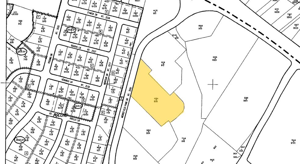 808 Moorefield Park Dr, Richmond, VA à louer - Plan cadastral – Image 2 sur 9