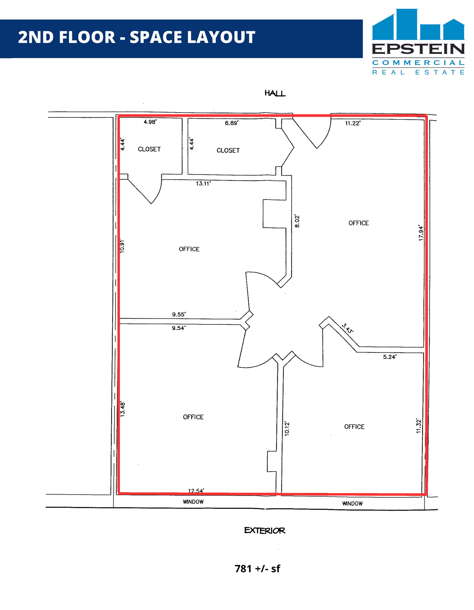 23 Water St, Bangor, ME à louer Plan d’étage– Image 1 sur 1