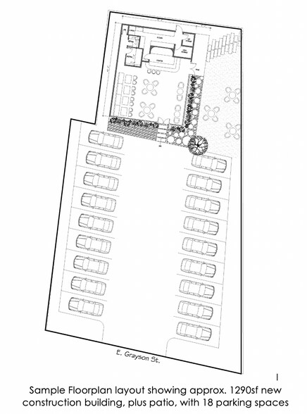 511 E Grayson St, San Antonio, TX à louer - Plan de site – Image 2 sur 2