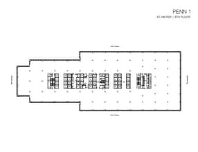 PENN 1, New York, NY à louer Plan d’étage– Image 1 sur 1