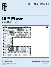 125 S Clark St, Chicago, IL à louer Plan d’étage– Image 1 sur 1