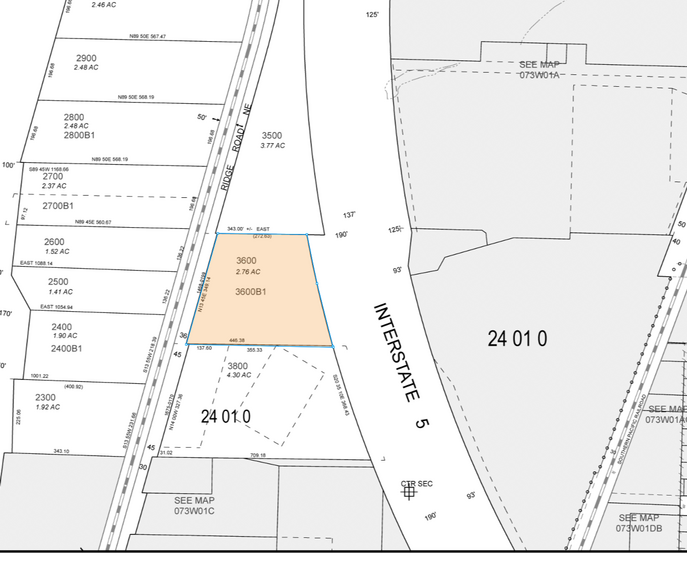 4780 Ridge Dr NE, Salem, OR à louer - Plan cadastral – Image 2 sur 2