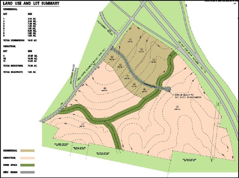 New Hope Church Rd, Asheboro, NC à vendre - Plan cadastral – Image 3 sur 3