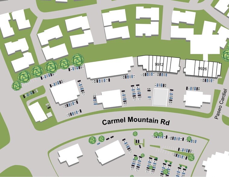 9840-9926 Carmel Mountain Rd, San Diego, CA à louer - Plan de site – Image 3 sur 4