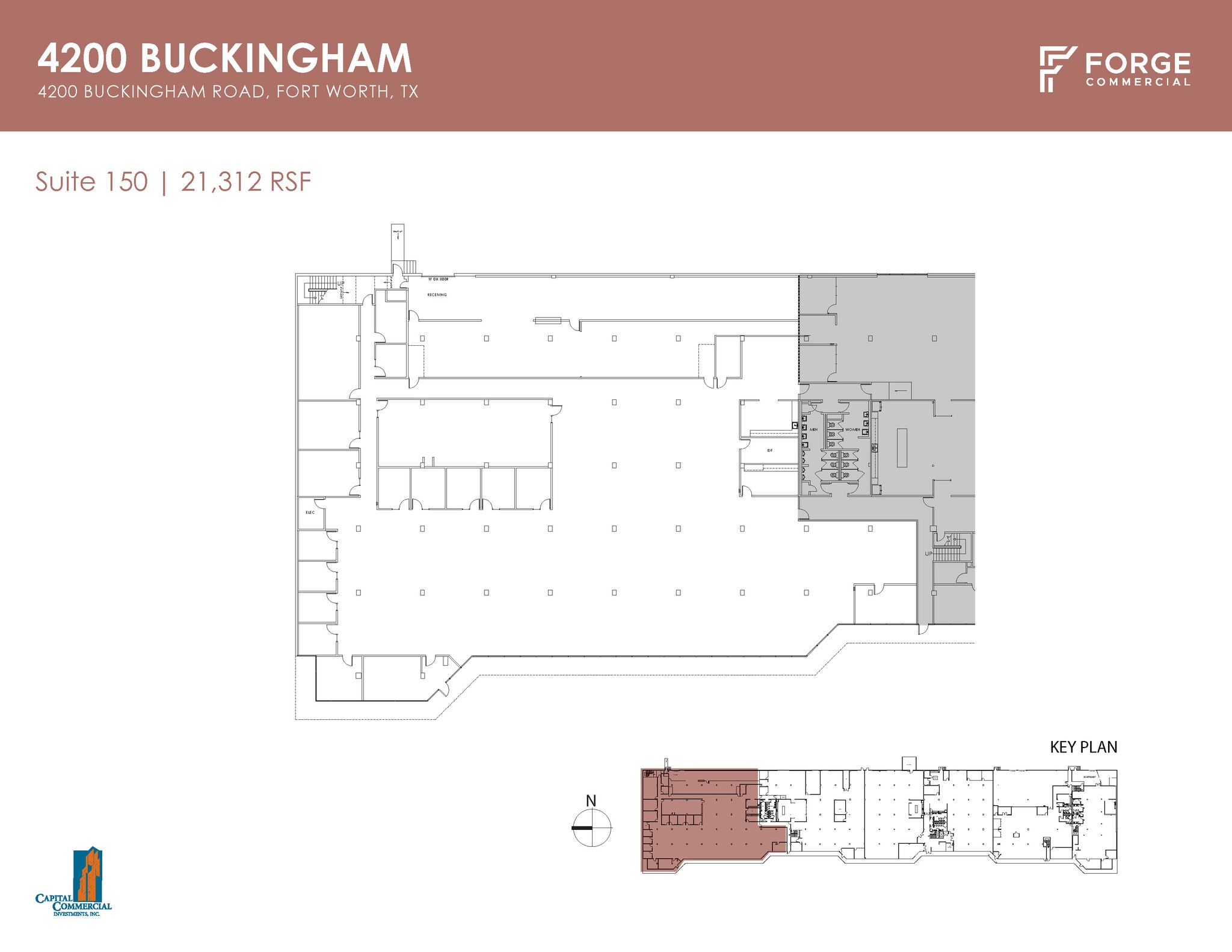 4200 Buckingham Rd, Fort Worth, TX à louer Plan d’étage– Image 1 sur 2