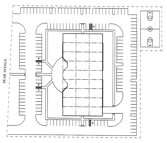 1288 Pear Ave, Mountain View, CA à louer Plan d’étage– Image 1 sur 1