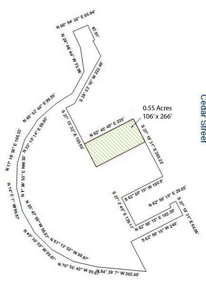6250 S Cedar St, Lansing, MI à vendre - Plan cadastral – Image 2 sur 3