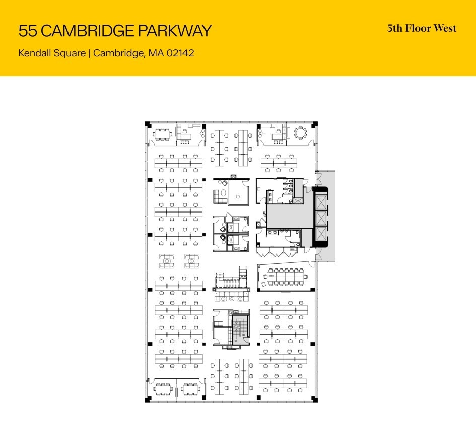 55 Cambridge Pky, Cambridge, MA à louer Plan d’étage– Image 1 sur 1
