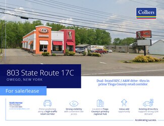 Plus de détails pour 803 State Route 17C, Owego, NY - Local commercial à louer