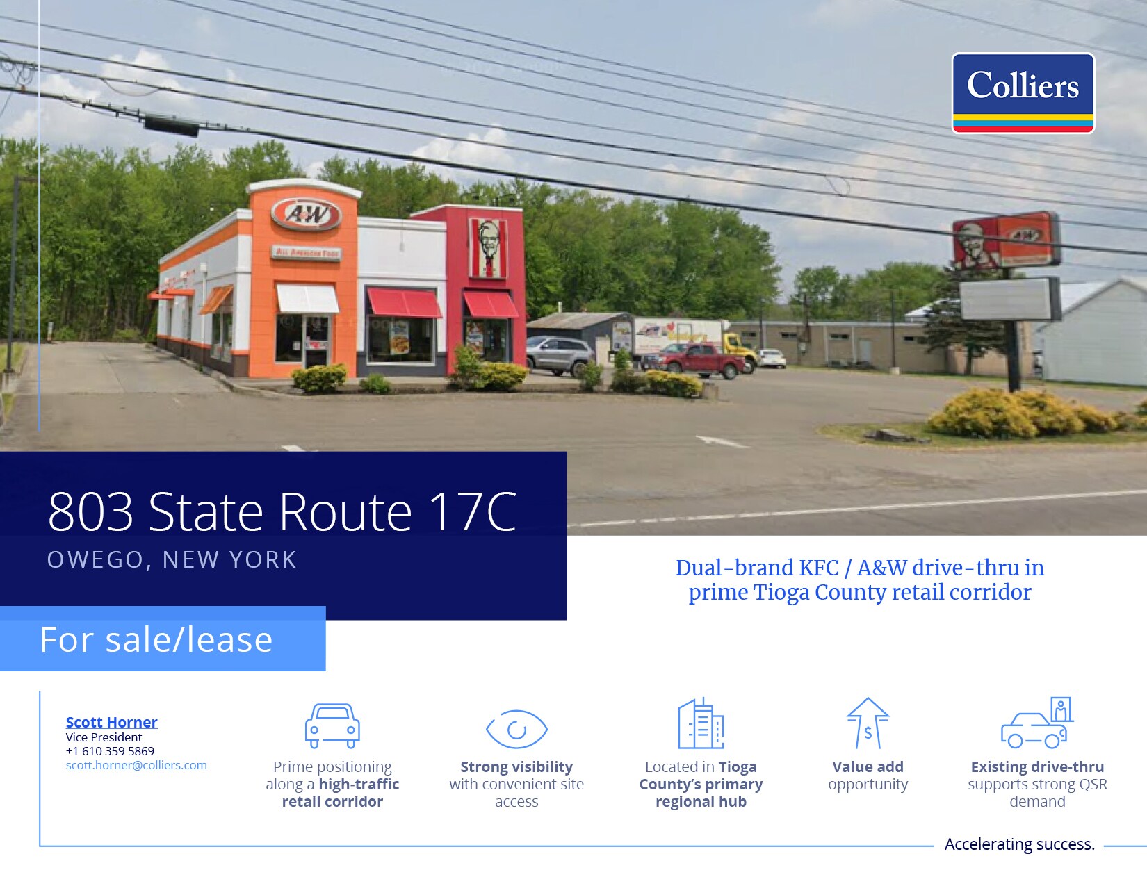 803 State Route 17C, Owego, NY à louer Photo principale– Image 1 sur 3