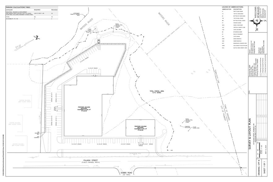 60 Pulaski St, Peabody, MA à louer - Plan de site – Image 3 sur 3