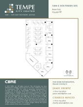1400 E Southern Ave, Tempe, AZ à louer Plan d’étage– Image 1 sur 1