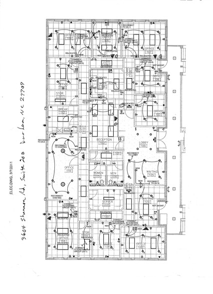 3604 Shannon Rd, Durham, NC à louer - Plan de site – Image 1 sur 1