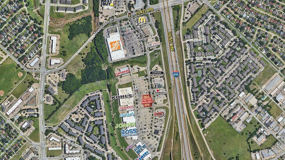 19065 Lyndon B Johnson Freeway, Mesquite, TX à louer - Aérien – Image 1 sur 1