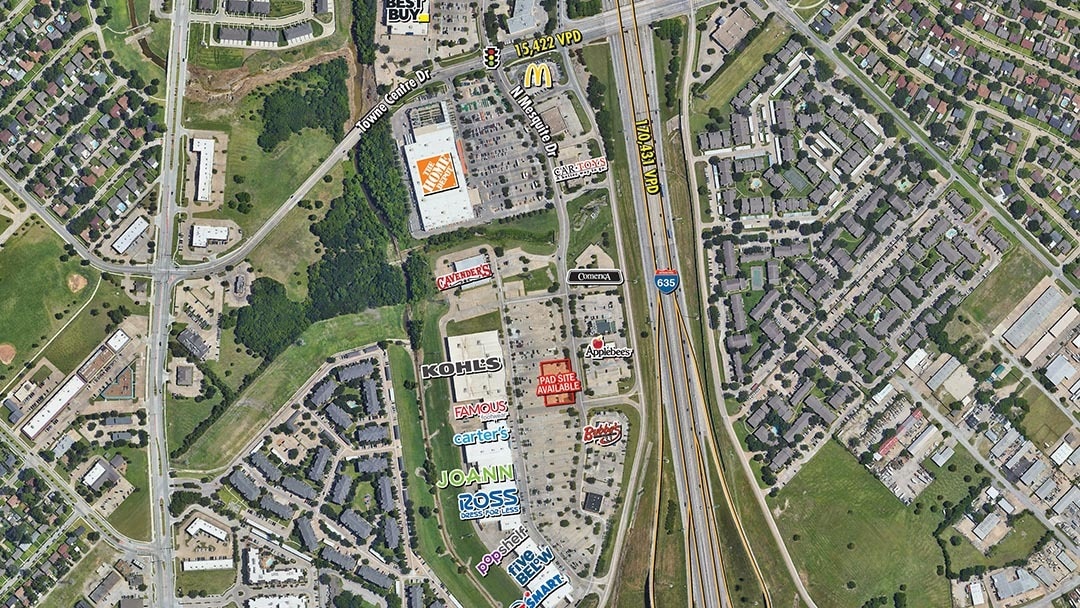 19065 Lyndon B Johnson Freeway, Mesquite, TX à louer Aérien– Image 1 sur 2
