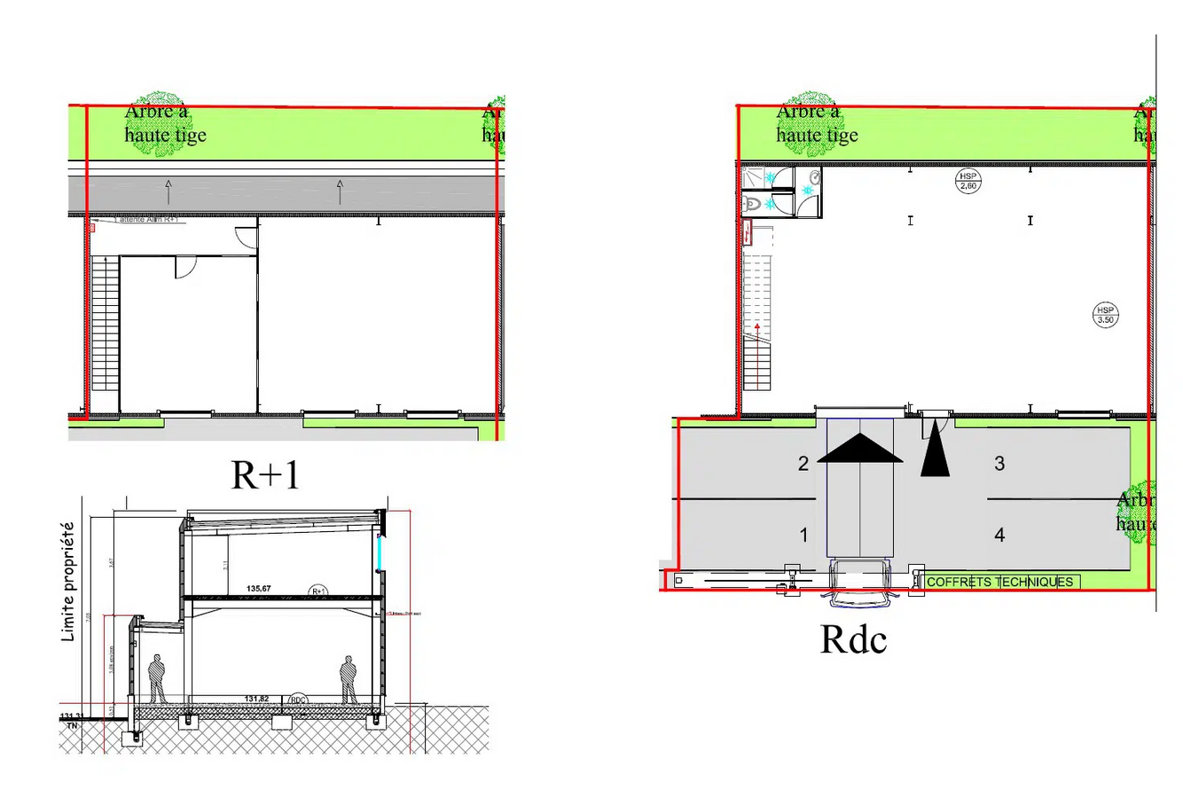 Rue Philippe Seguin, Franconville, VDO 95130 - Lot 1 -  - Plan d’étage - Image 1 of 1