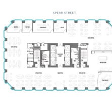 101 Mission St, San Francisco, CA à louer Plan d’étage– Image 1 sur 1
