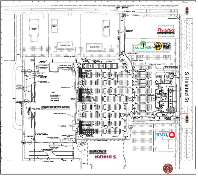 17550 Halsted St, Homewood, IL à louer - Plan de site – Image 2 sur 11