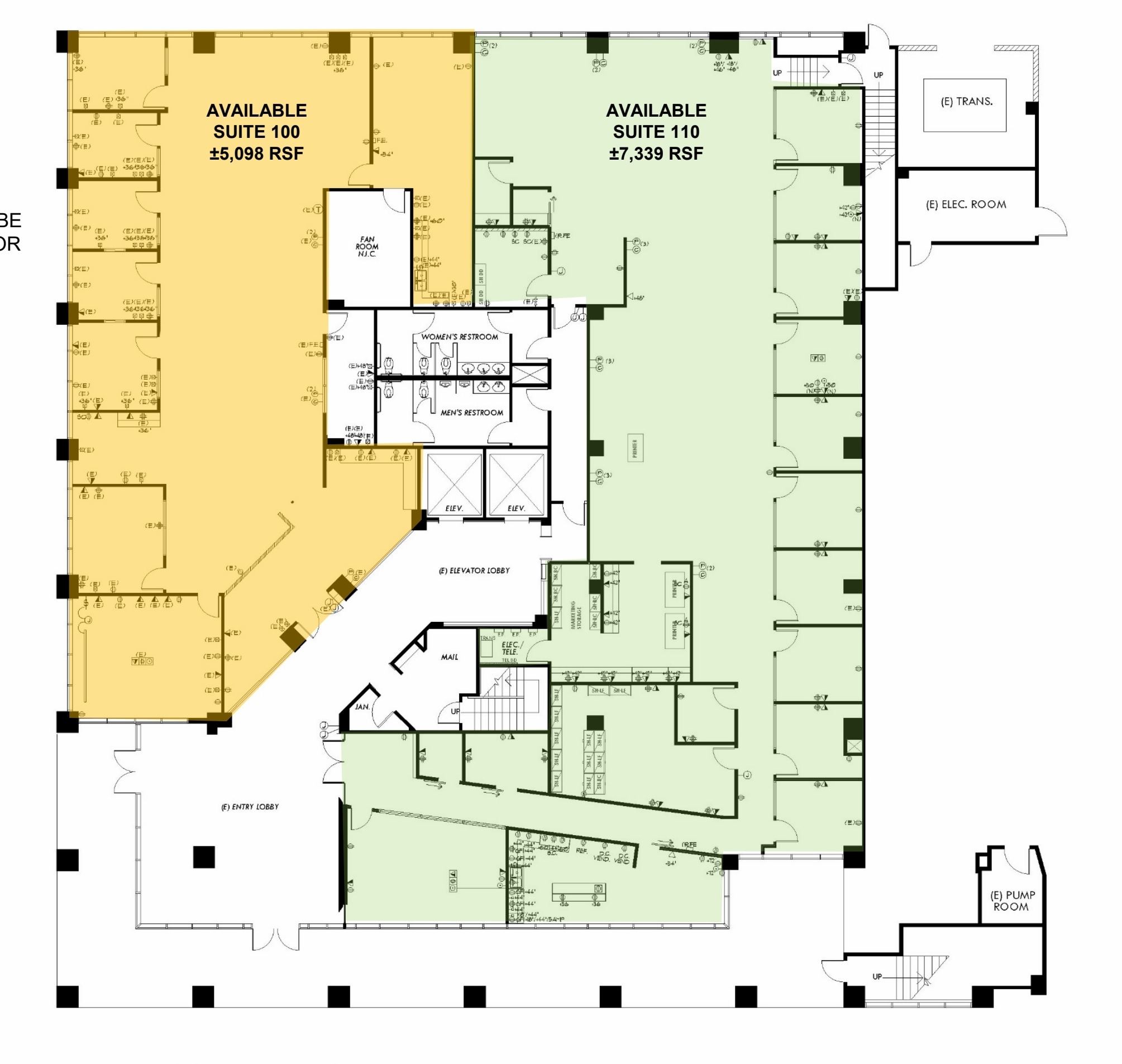 3880 Lemon St, Riverside, CA à louer Plan d’étage– Image 1 sur 3
