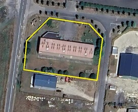 Fleury - Vue aérienne  vue de carte