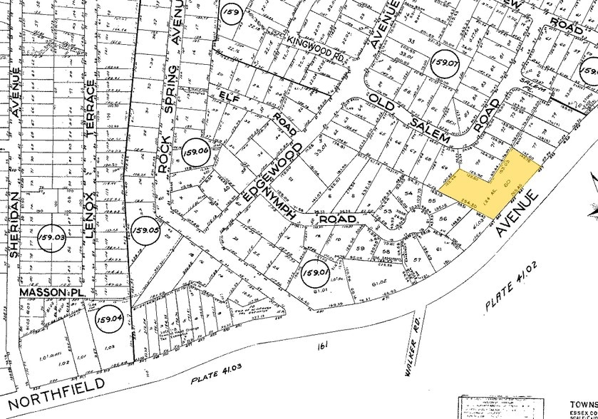 443 Northfield Ave, West Orange, NJ à louer - Plan cadastral – Image 3 sur 8