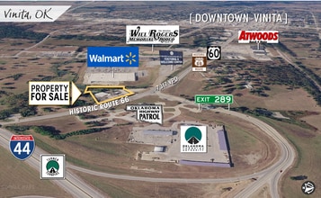 441251 E Highway 60, Vinita, OK - Vue aérienne vue de carte - Image1
