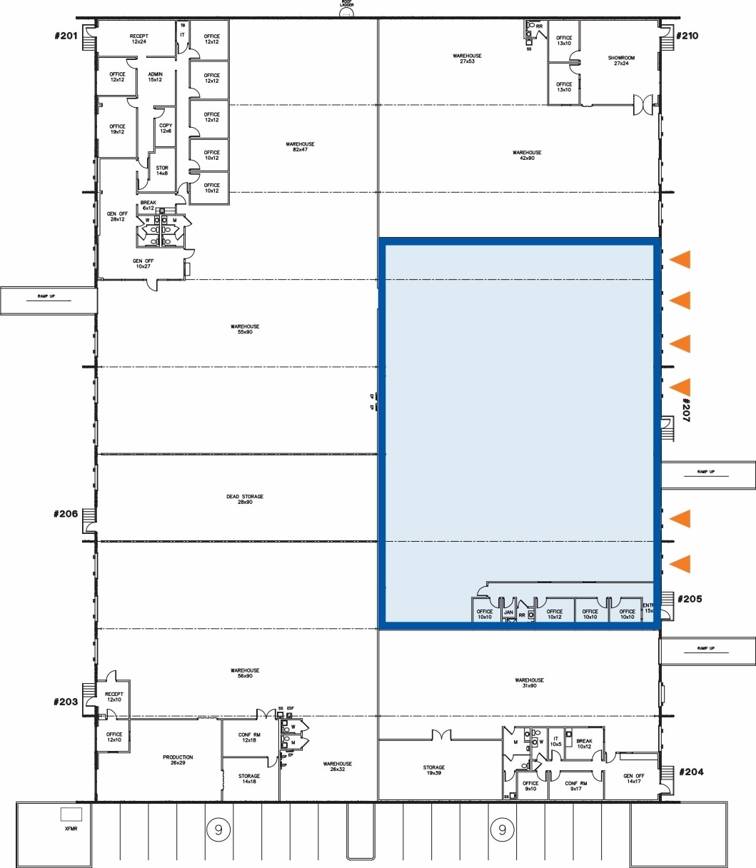 3913 Todd Ln, Austin, TX à louer Plan d’étage– Image 1 sur 1