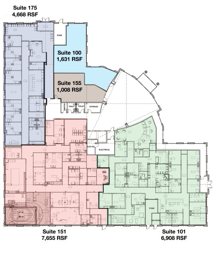 410 E Lincoln Hwy, New Lenox, IL à louer Plan d’étage– Image 1 sur 1