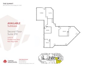 4101 Lake Boone Trl, Raleigh, NC à louer Plan d’étage– Image 1 sur 1
