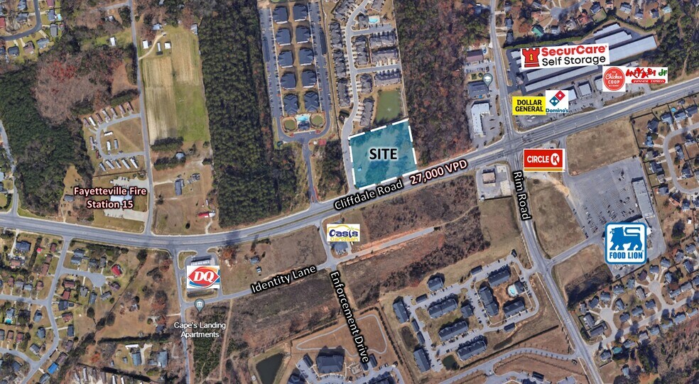 8270 Cliffdale Rd, Fayetteville, NC à vendre - Photo de l’immeuble – Image 2 sur 5