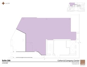 1350 Euclid Ave, Cleveland, OH à louer Plan de site– Image 1 sur 1
