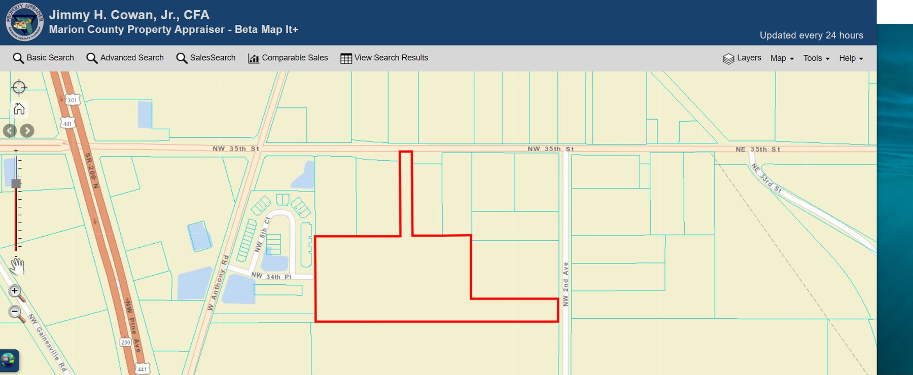 Plan cadastral