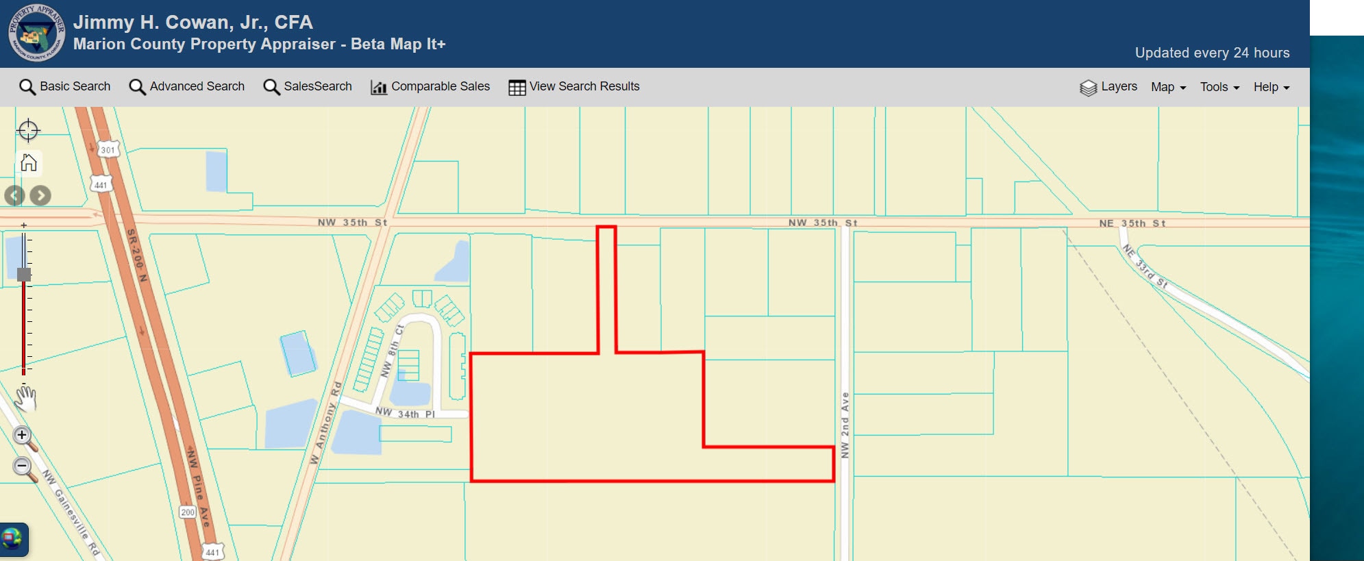 000 NW 35th St, Ocala, FL à vendre Plan cadastral– Image 1 sur 7