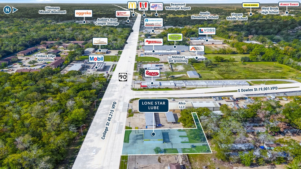 6596 College St, Beaumont, TX à vendre - Photo de l’immeuble – Image 1 sur 4