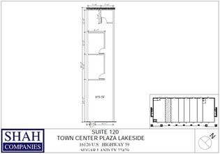 16126 Southwest Fwy, Sugar Land, TX à louer Plan d’étage– Image 1 sur 1