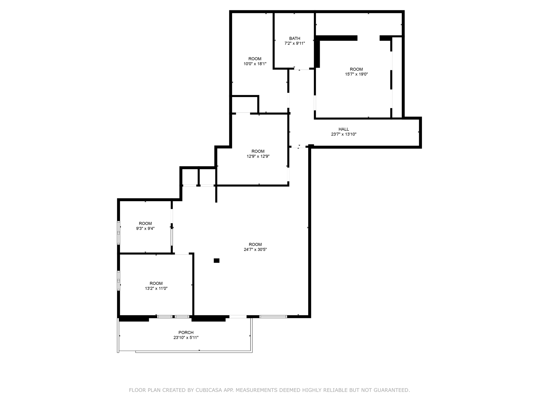 24 Booker St, Westwood, NJ à louer Plan d’étage– Image 1 sur 1