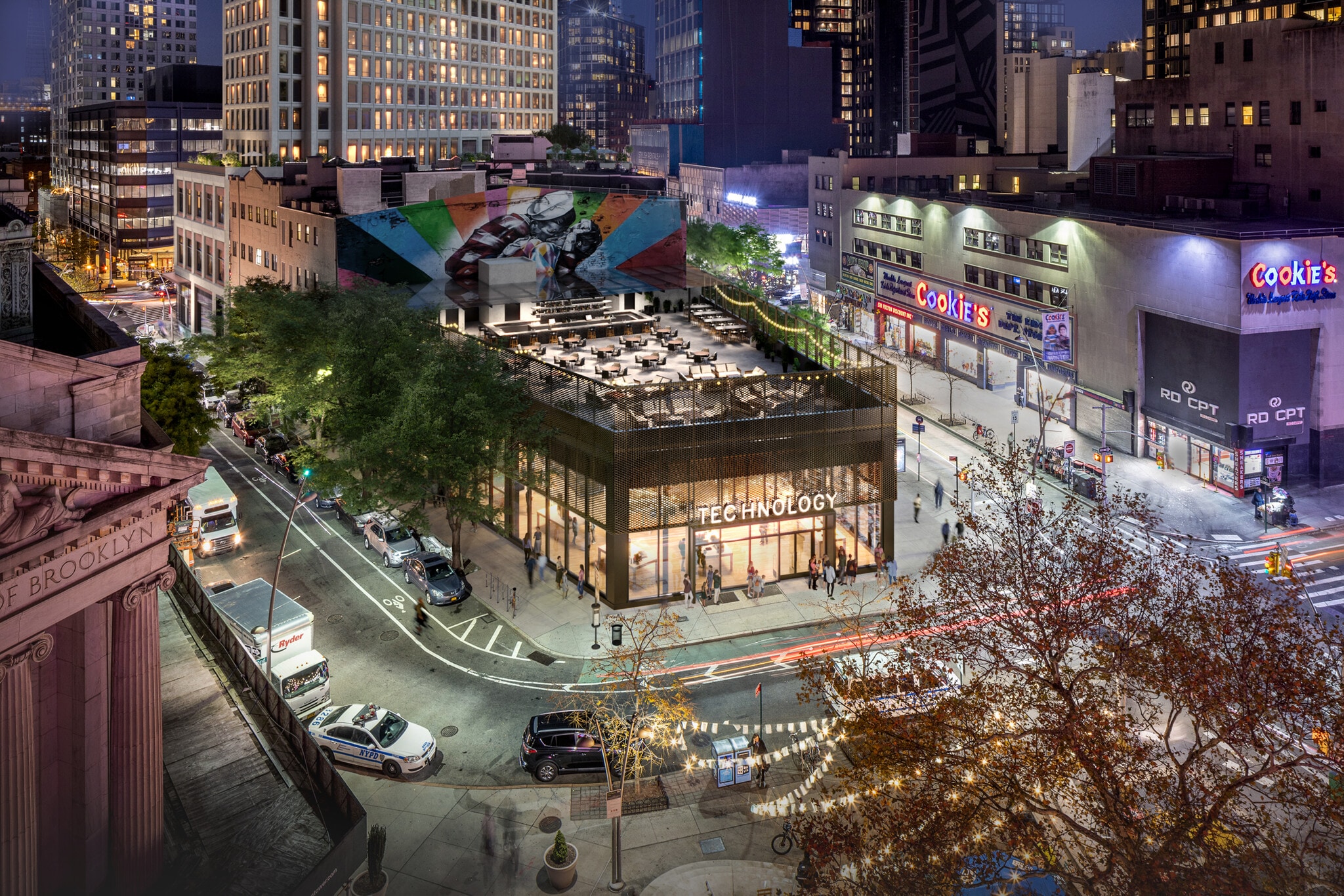 555 Fulton St, Brooklyn, NY à louer Photo de l’immeuble– Image 1 sur 4