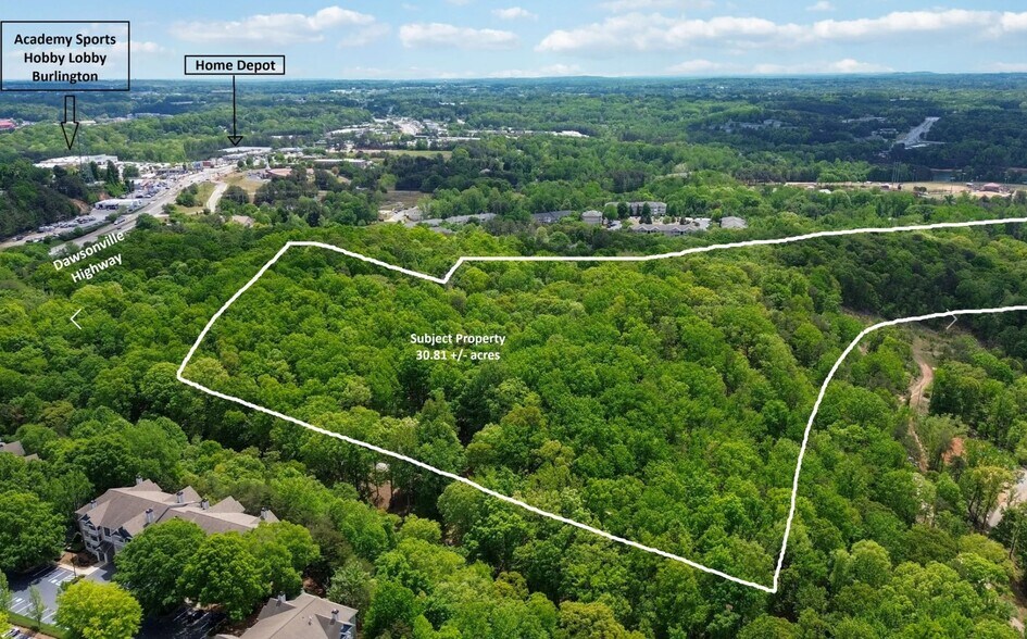 1480 Boleman Rd, Gainesville, GA à vendre - Aérien – Image 1 sur 9