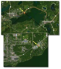 22417 Hwy 6, Deerwood, MN - VUE AÉRIENNE  vue de carte - Image1