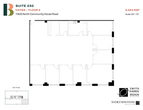 11405 N Community House Rd, Charlotte, NC à louer Plan d’étage– Image 1 sur 1