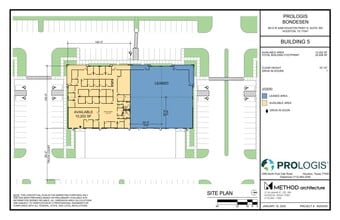 6550 W Sam Houston Pky N, Houston, TX à louer Plan de site– Image 1 sur 1