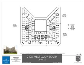 2425 West Loop South, Houston, TX à louer Plan d’étage– Image 1 sur 1
