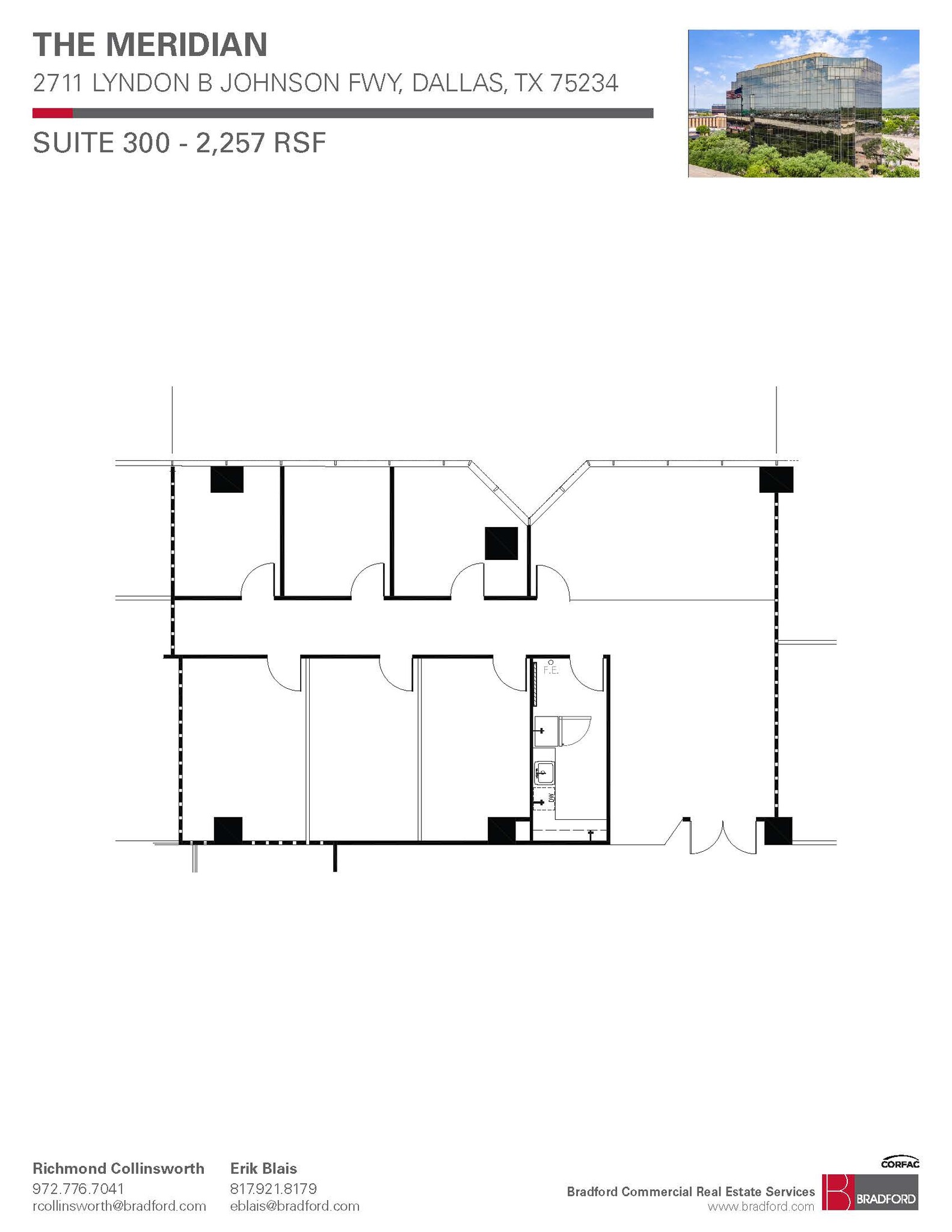 2711 Lyndon B Johnson Fwy, Dallas, TX à louer Plan d’étage– Image 1 sur 1