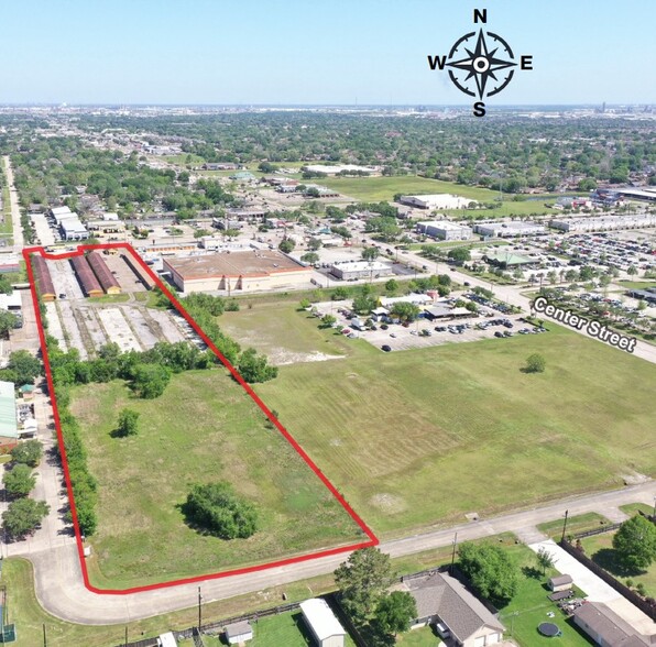 7414 Spencer Hwy, Pasadena, TX à vendre - Aérien – Image 2 sur 2