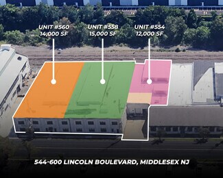 Plus de détails pour 544-600 Lincoln Blvd, Middlesex, NJ - Industriel/Logistique à louer