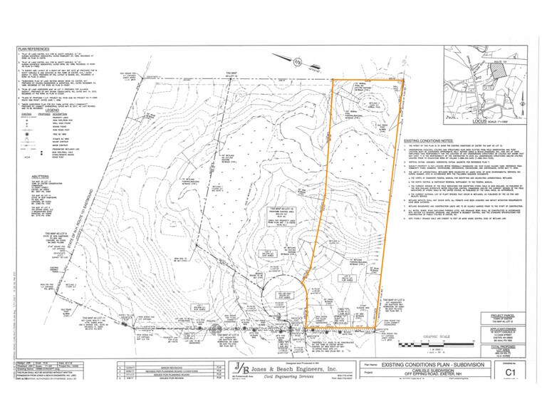 Route 27 - Lot B, Exeter, NH à vendre - Plan cadastral – Image 1 sur 2