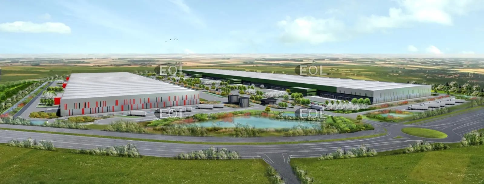 Industriel/Logistique dans Dourges à louer Photo de l’immeuble– Image 1 sur 2